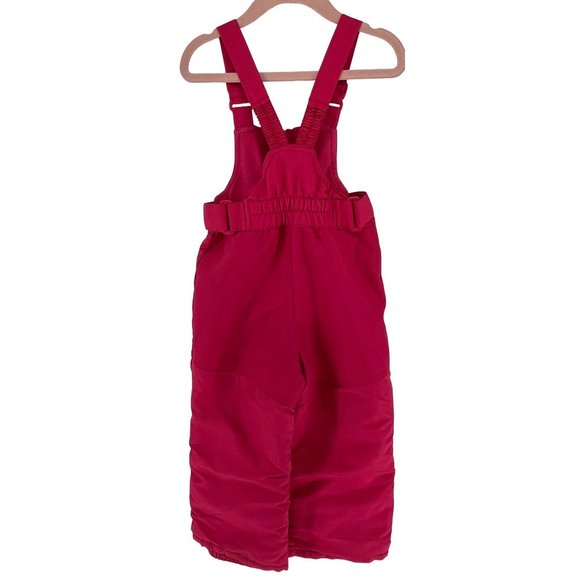 Cat & Jack Girl's Size 2T Fuchsia Pink Puffer Jumpsuit Ski Suit - Picture 1 of 6